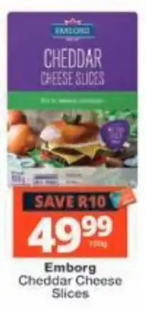 Checkers Embrog Cheddar Cheese Slices offer