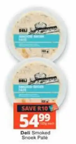 Checkers Deli Smoked Snoek Pâté offer