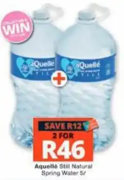 Checkers Aquellé Still Natural Spring Water offer
