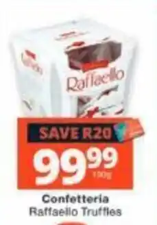 Checkers Confetteria Raffaello Truffles offer