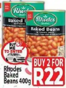 Supa Store Rhodes Baked Beans offer