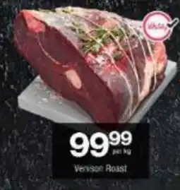 Checkers Venison Roast offer