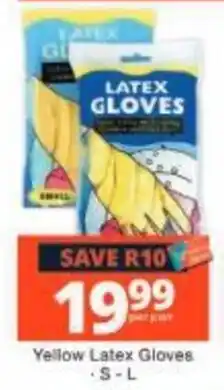 Checkers Latex Gloves offer