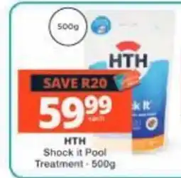 Checkers HTH Shock it Pool Treatment offer