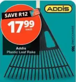 Checkers Addis Plastic Leaf Rake offer