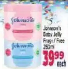 Supa Store Johnson's Baby Jelly offer