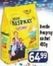 Supa Store Nespray sachet offer