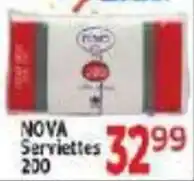 Supa Store NOVA Serviettes offer