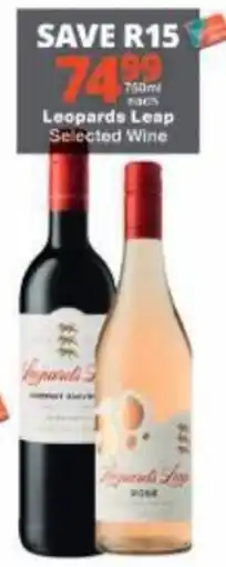 Checkers Leopards Leap Selected Wine offer