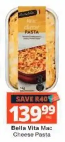Checkers Bella Vita Mac Cheese Pasta offer