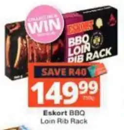 Checkers Eskort BBQ Loin Rib Rack offer