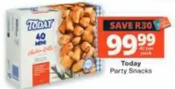 Checkers Today Mini Chicken Rolls offer