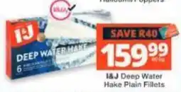 Checkers I&J Deep Water Hake Plain Fillets offer