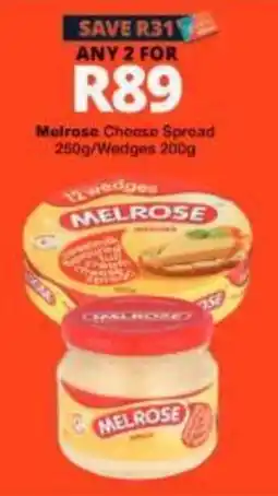 Checkers Melrose Cheese Spread offer