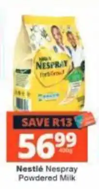 Checkers Nestlé Nespray Powdered Milk offer