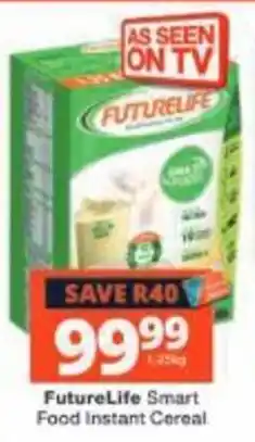 Checkers FutureLife Smart Food Instant Cereal offer