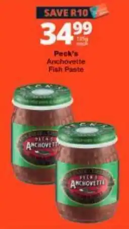 Checkers Peck's Anchovette Fish Paste offer