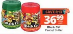 Checkers Black Cat Peanut Butter offer