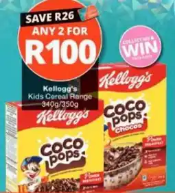 Checkers Kellogg's Coco pops Chocos offer