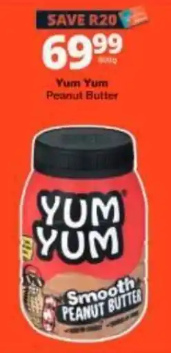 Checkers Yum Yum Peanut Butter offer