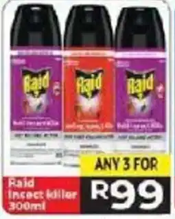 Supa Store Raid Insect killer offer
