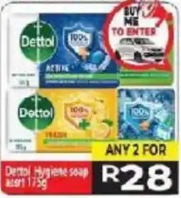 Supa Store Dettol Hygiene soap offer