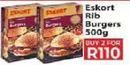 Supa Store Eskort Rib Burgers offer