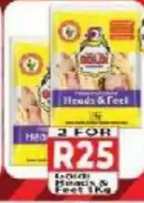Supa Store Golden Heads & Feet offer