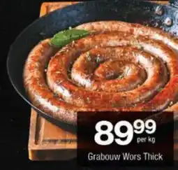 Checkers Grabouw Wors Thick offer
