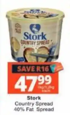 Checkers Stork Country Spread offer