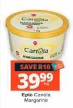 Checkers Epic Canola Margarine offer