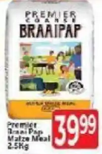 Supa Store Premier Braai Pap Maize Meal offer