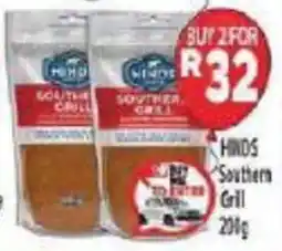 Supa Store HINDS Southern Grill offer