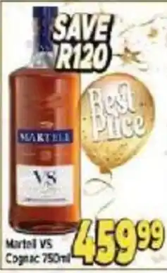 Supa Store Martell VS Cognac offer