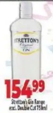Supa Store Stretton's Gin offer