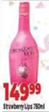 Supa Store Crowdpleaser Lips Strawberry offer