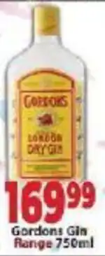 Supa Store Gordons Gin Range offer