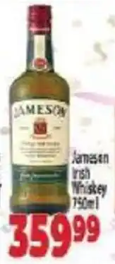 Supa Store Jameson Irish Whiskey offer