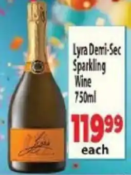 Supa Store Lyra Demi-Sec Sparkling Wine offer