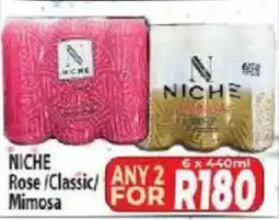 Supa Store NICHE Rose/Classic/Mimosa offer