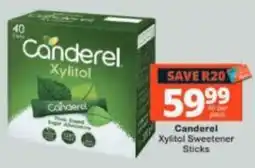 Checkers Canderel Xylitol Sweetener Sticks offer
