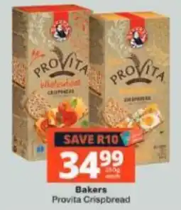 Checkers Bakers Provita Crispbread offer