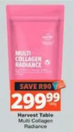 Checkers Harvest Table Multi Collagen Radiance offer