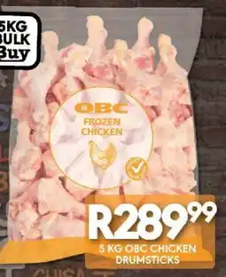 OBC Meat & Chicken OBC Frozen Chicken Drumsticks offer