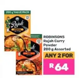 Game ROBINSONS Rajah Curry Powder 200 g Assorted offer