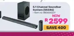 Game 5.1 Channel Soundbar System (SS586) offer