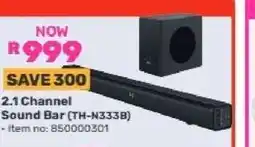 Game 2.1 Channel Sound Bar (TH-N333B) offer