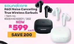 Game soundcore R60i Noise Cancelling True Wireless Earbuds offer