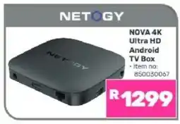 Game NETOGY NOVA 4K Ultra HD Android TV Box offer