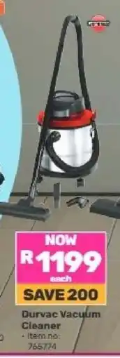 Game Durvac Vacuum Cleaner offer